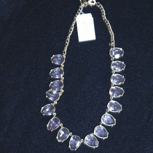 Lavender Teardrop 17-20" Necklace